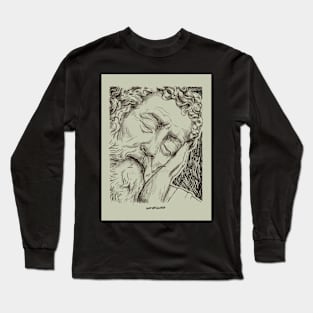 Portrait of Charles De Maigny | Light Green Version Long Sleeve T-Shirt